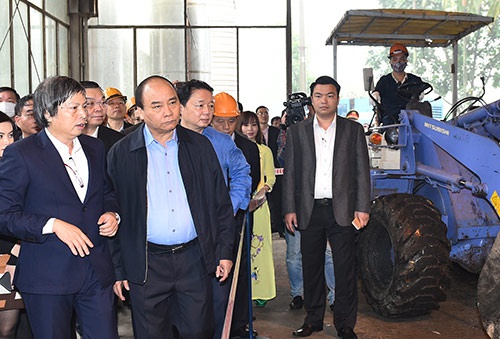 Thủ tướng thị sát công nghệ điện rác đầu tiên ở Việt Nam